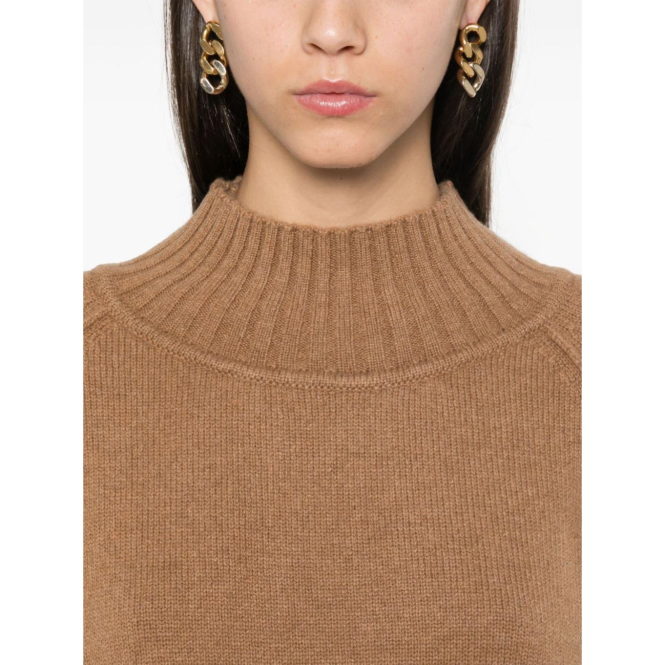 BEYOU Sweaters Camel Topwear Beyou