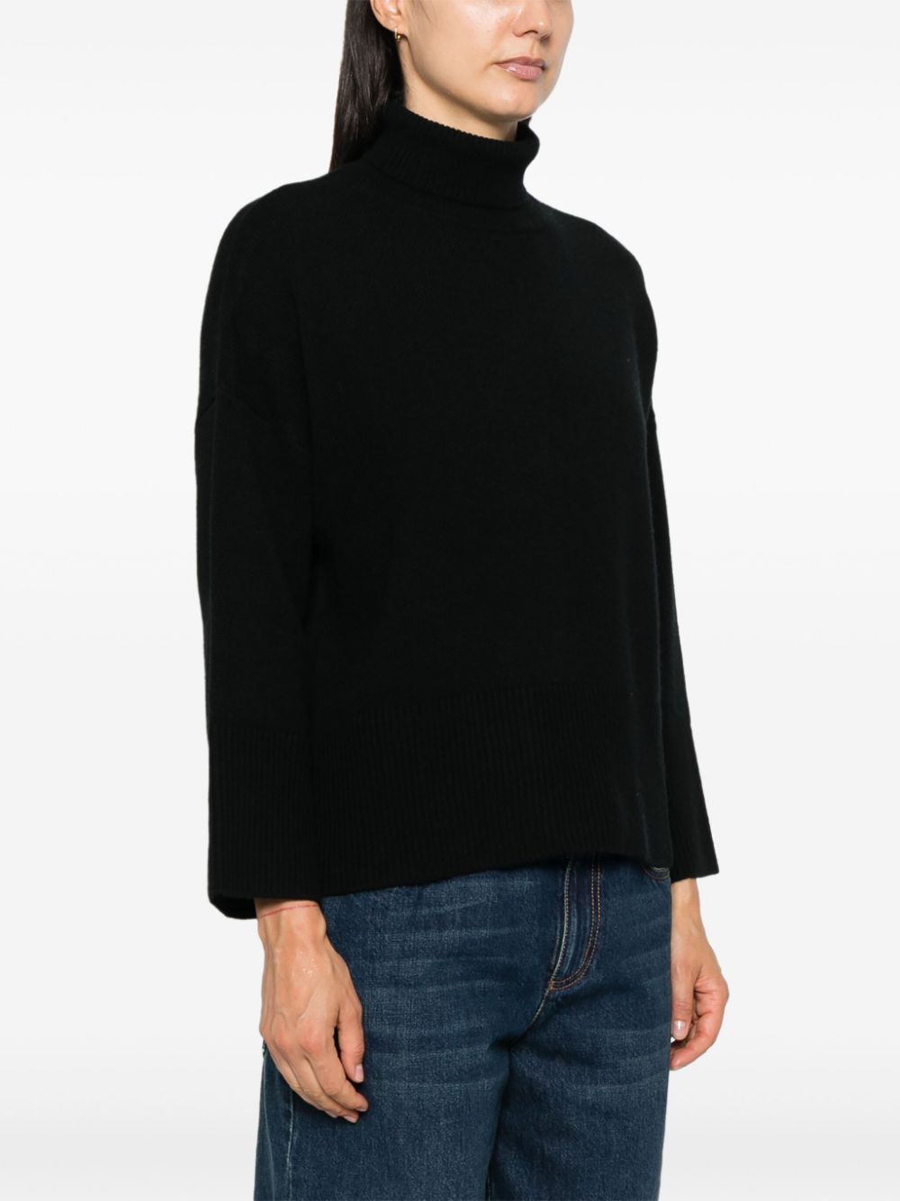 BEYOU Sweaters Black Topwear Beyou