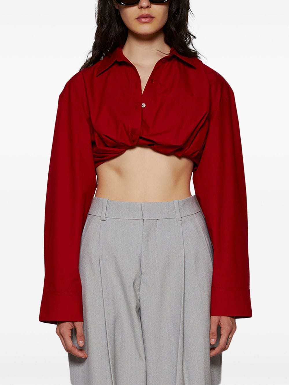 JACQUEMUS Shirts Red Shirts JACQUEMUS