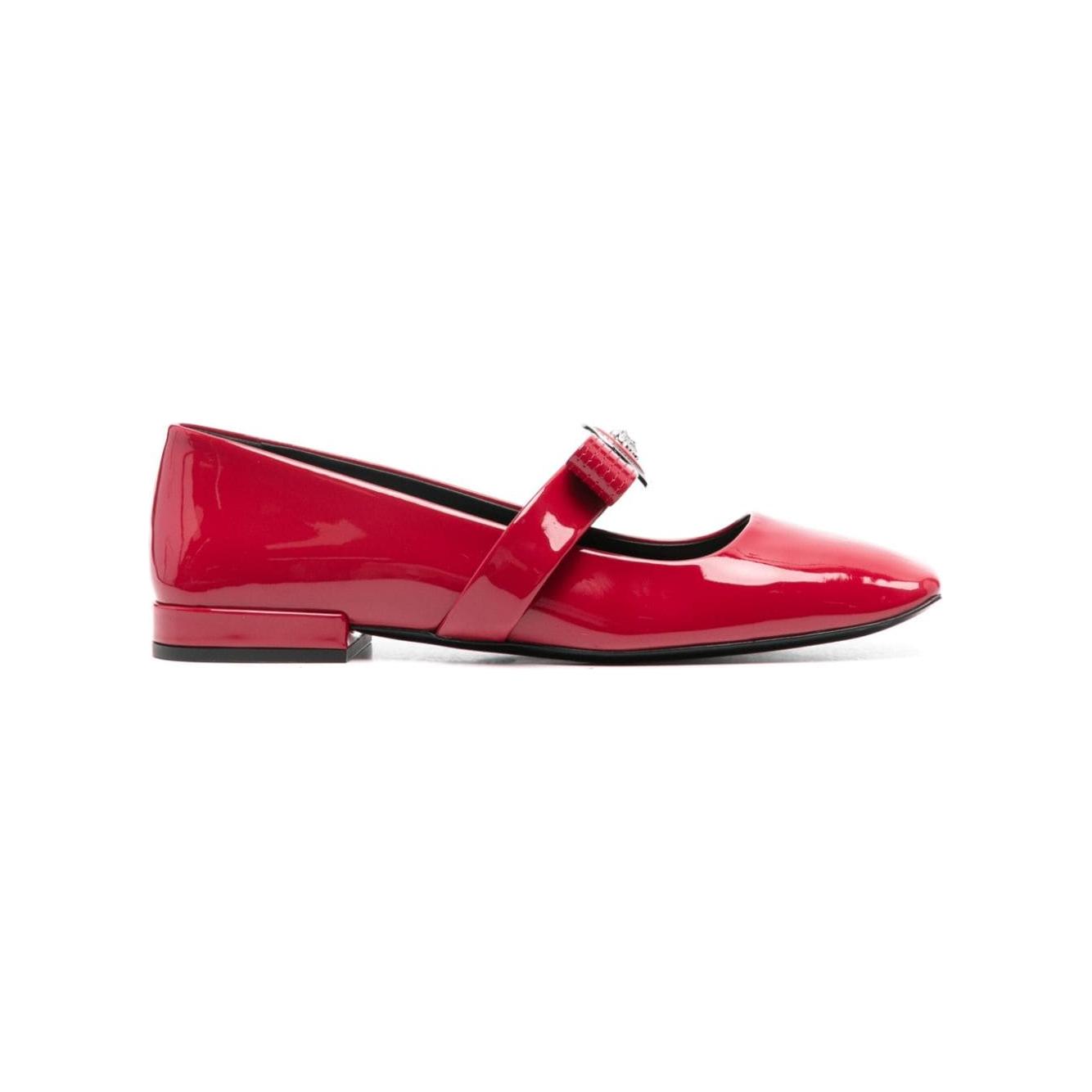 Versace Flat shoes Red Flat Shoes Versace