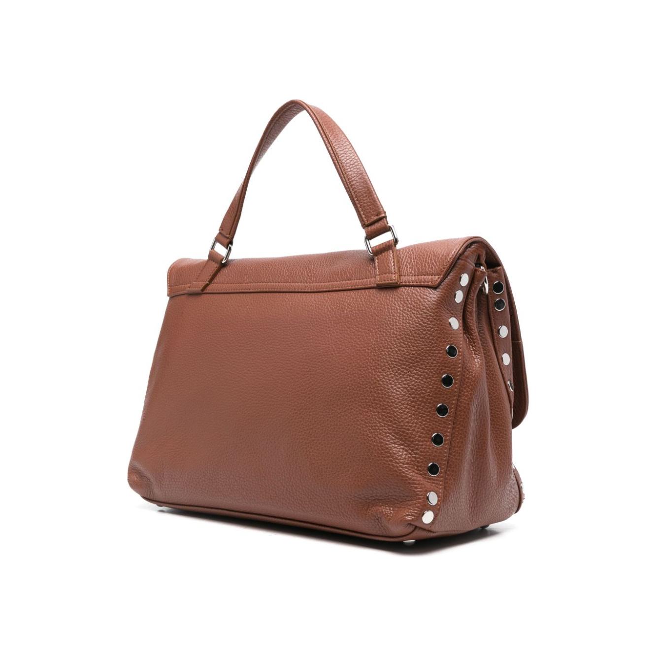 Zanellato  brown leather grained Bag Handbag Zanellato