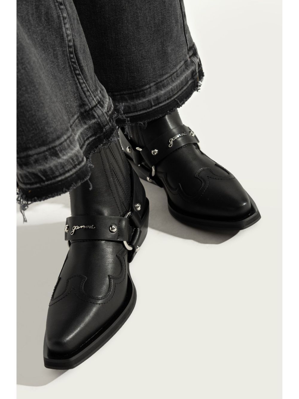 GANNI Boots Black Boots Ganni