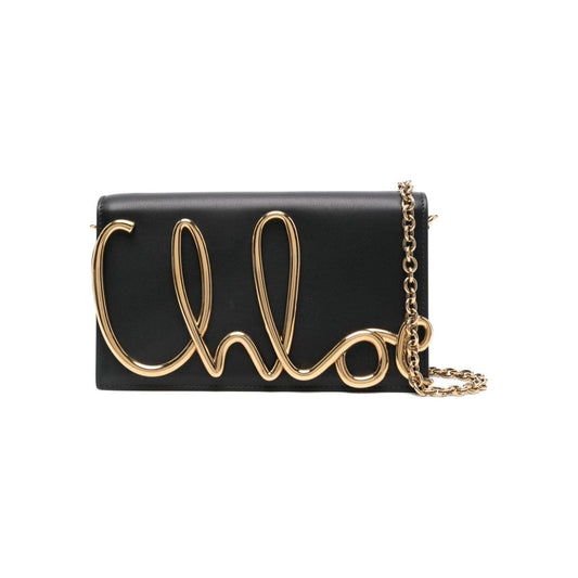 Chloè black calf leather Shoulder Bag Shoulder Chloè