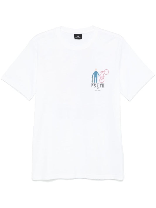 Paul Smith T-shirts and Polos White Topwear Paul Smith