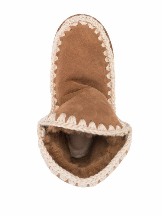 Mou Boots Leather Brown Boots Mou