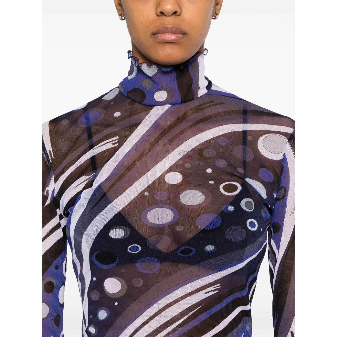 Pucci Sweaters Blue Topwear Pucci