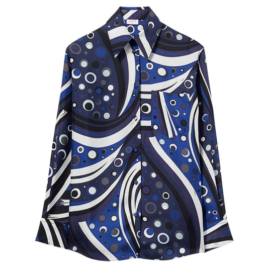 Pucci Shirts Blue Shirts Pucci