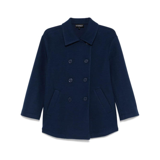 Emporio Armani Coats Blue Jackets Emporio Armani