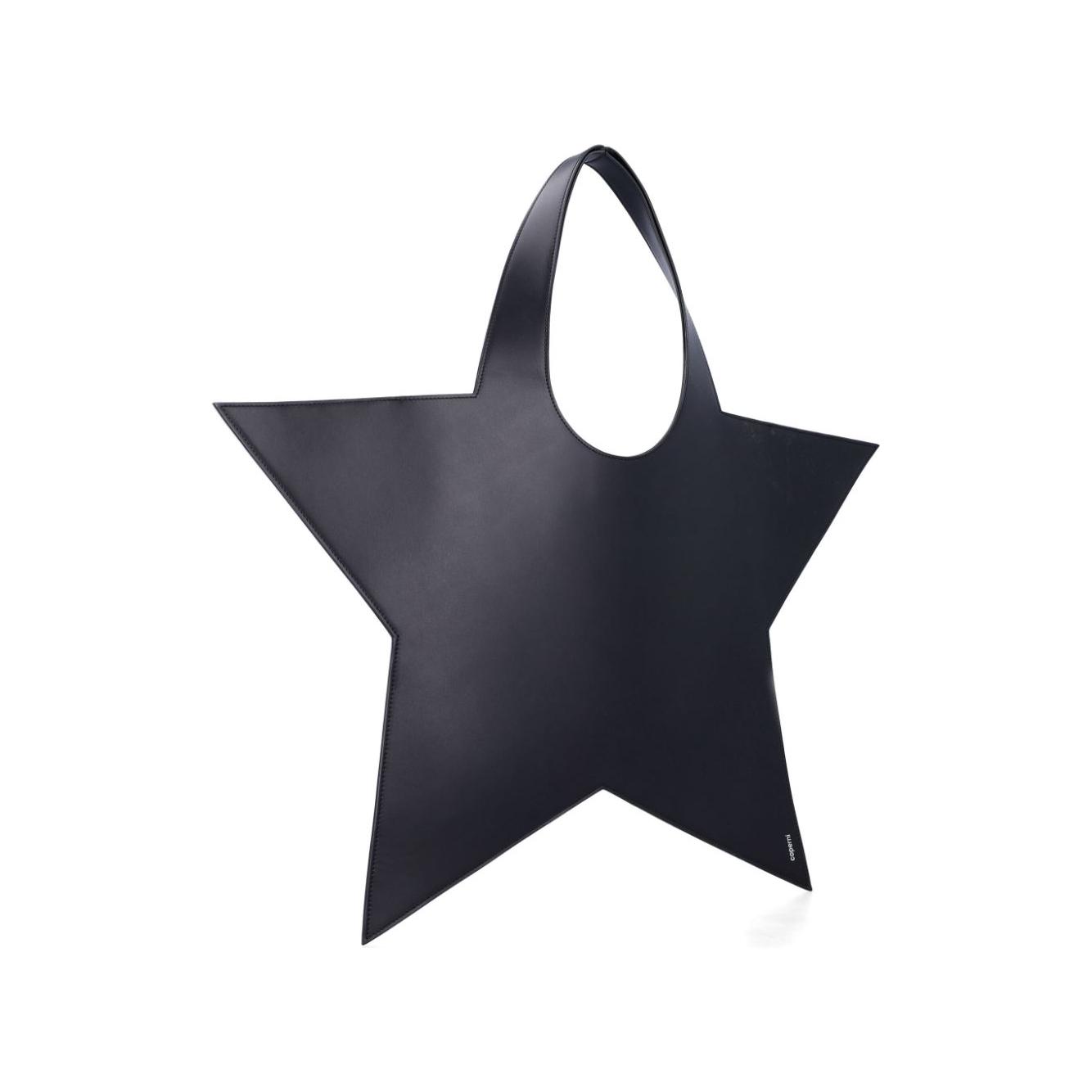 Coperni black leather Star Bag Handbag Coperni