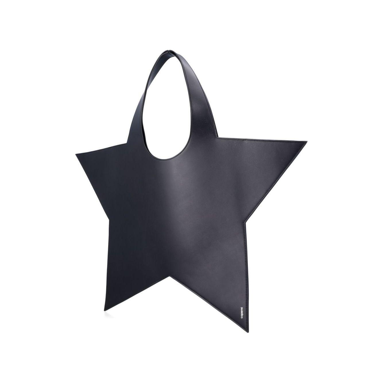 Coperni black leather Star Bag Handbag Coperni