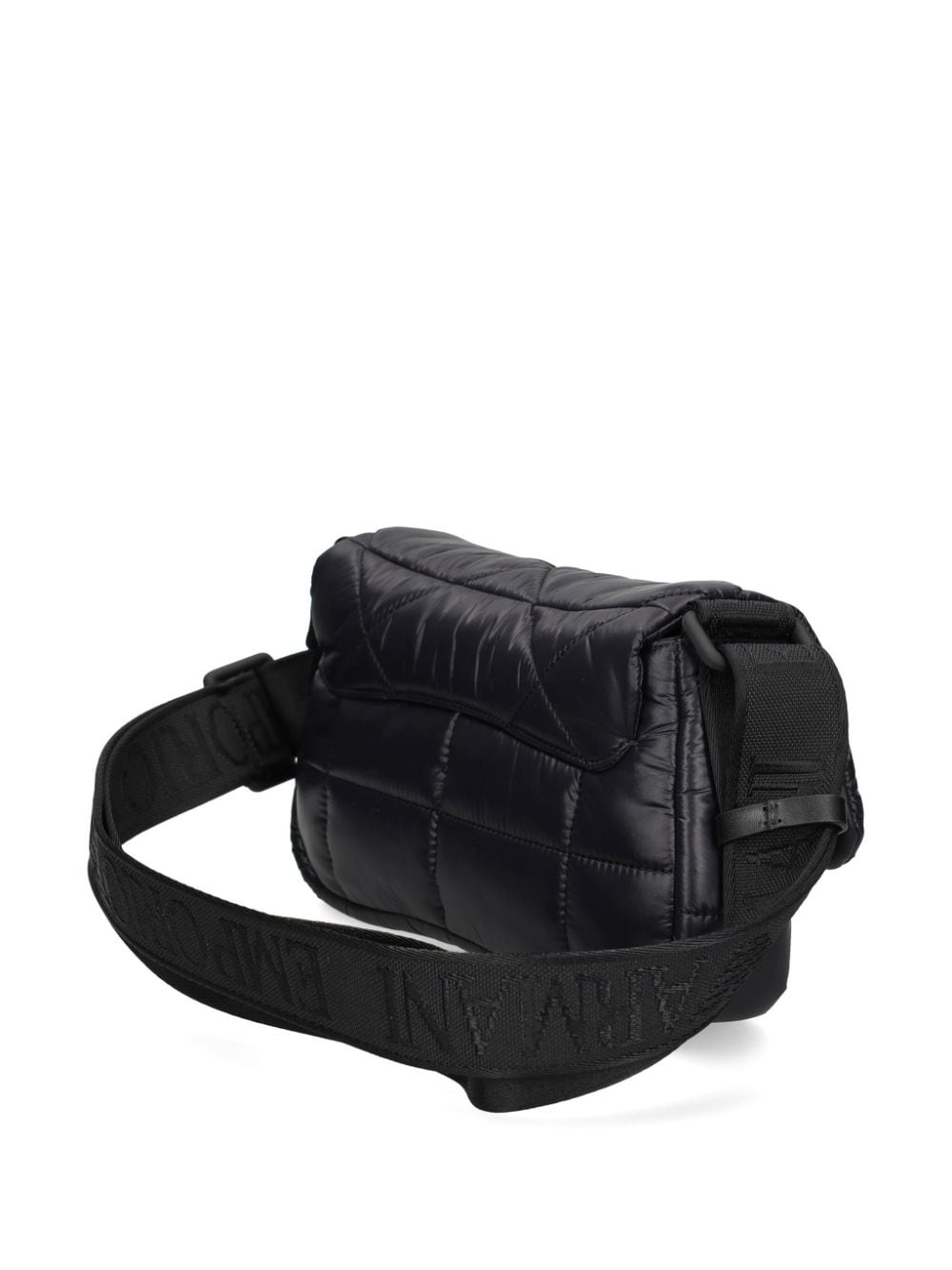 Emporio Armani black quilted Bag Black Shoulder Emporio Armani