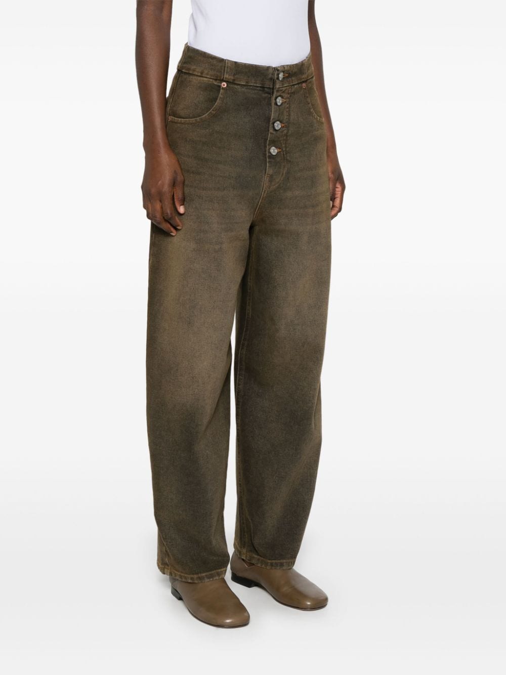 MM6 Maison Margiela Jeans Brown Jeans MM6 Maison Margiela