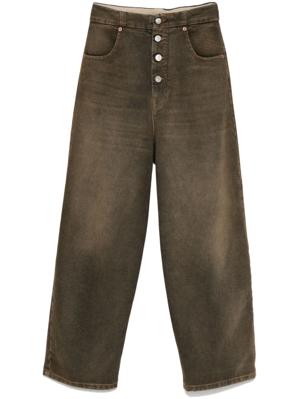 MM6 Maison Margiela Jeans Brown Jeans MM6 Maison Margiela