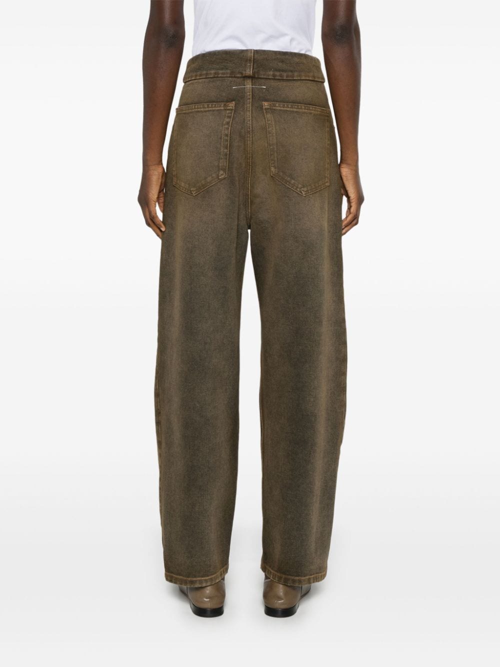 MM6 Maison Margiela Jeans Brown Jeans MM6 Maison Margiela