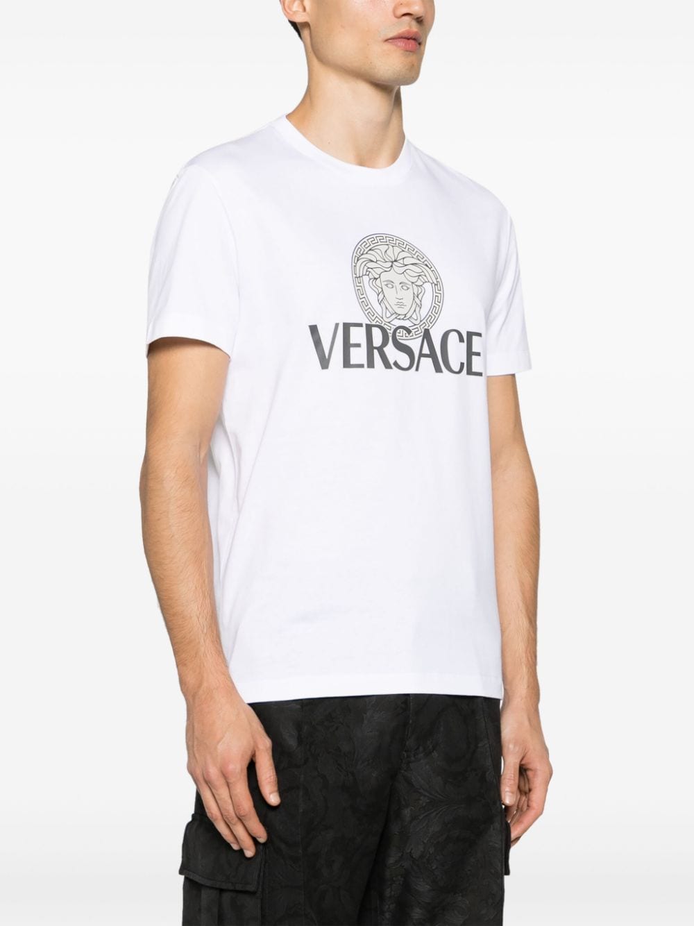 Versace Medusa logo-print T-shirt