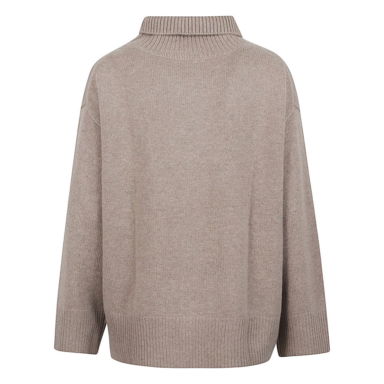 SOFT GOAT Sweaters Light Grey Topwear SOFT GOAT