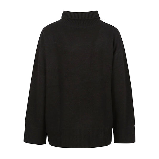 SOFT GOAT Sweaters Black Topwear SOFT GOAT