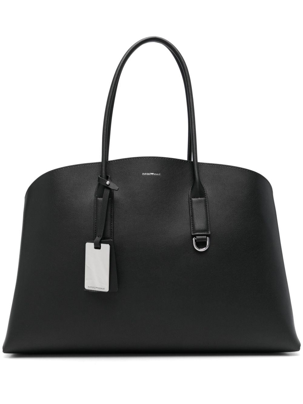 EMPORIO ARMANI CAPSULE Bags.. Black Shopper Emporio Armani