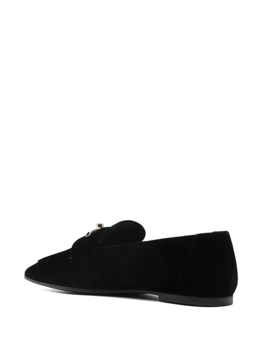 E 'CLAT Flat shoes Black Moccasins E 'Clat