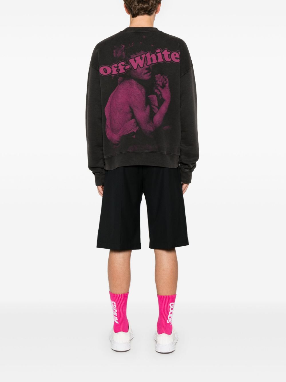 Off White Sweaters Black Topwear Off White