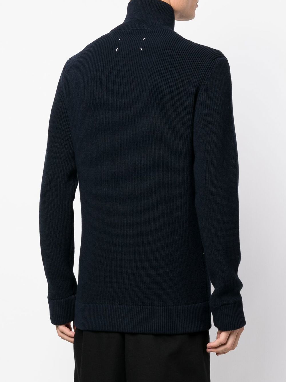 Maison Margiela Sweaters Blue Topwear Maison Margiela