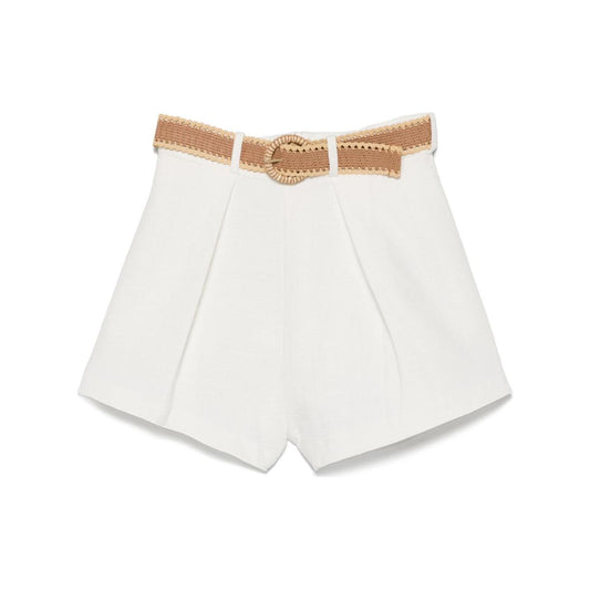 Zimmermann Shorts White Short trousers Zimmermann