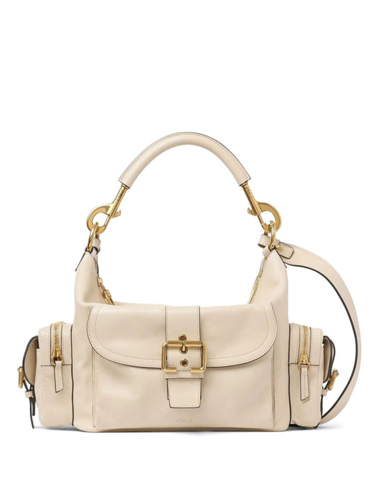 Chloè Camera Tote Leather Bag Beige Shoulder Chloè