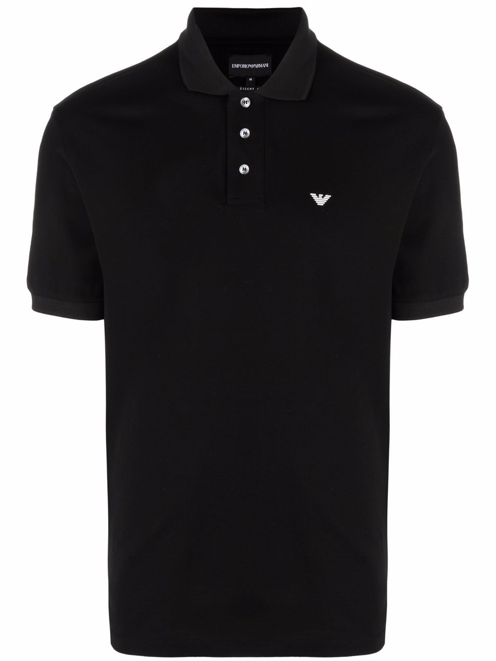 Emporio Armani logo detail polo shirt