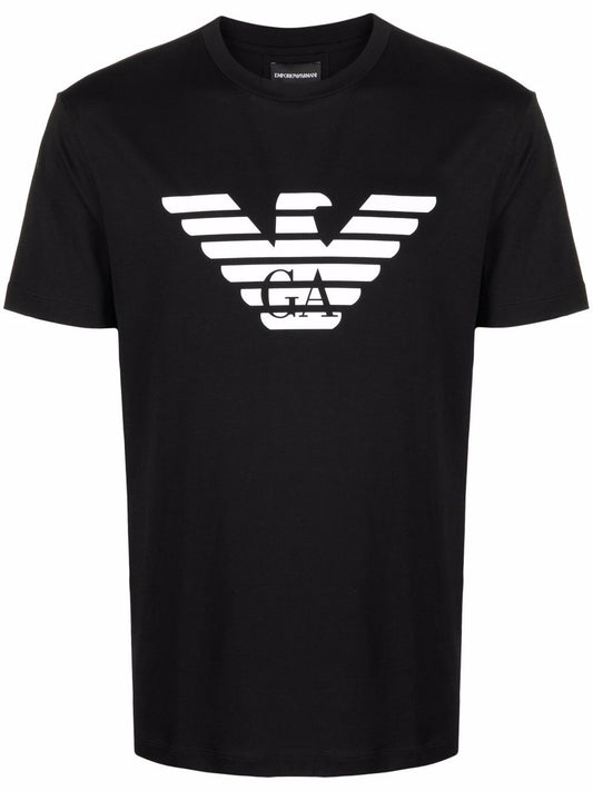 Emporio Armani cotton jersey t-shirt with logo print