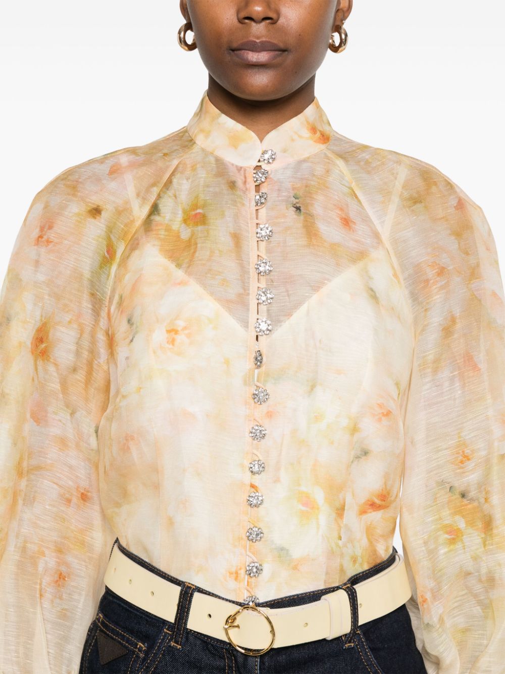 Zimmermann Shirts Yellow Shirts Zimmermann