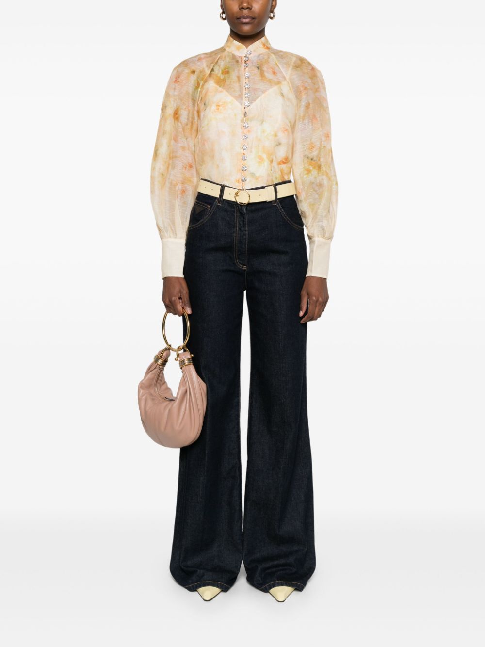 Zimmermann Shirts Yellow Shirts Zimmermann