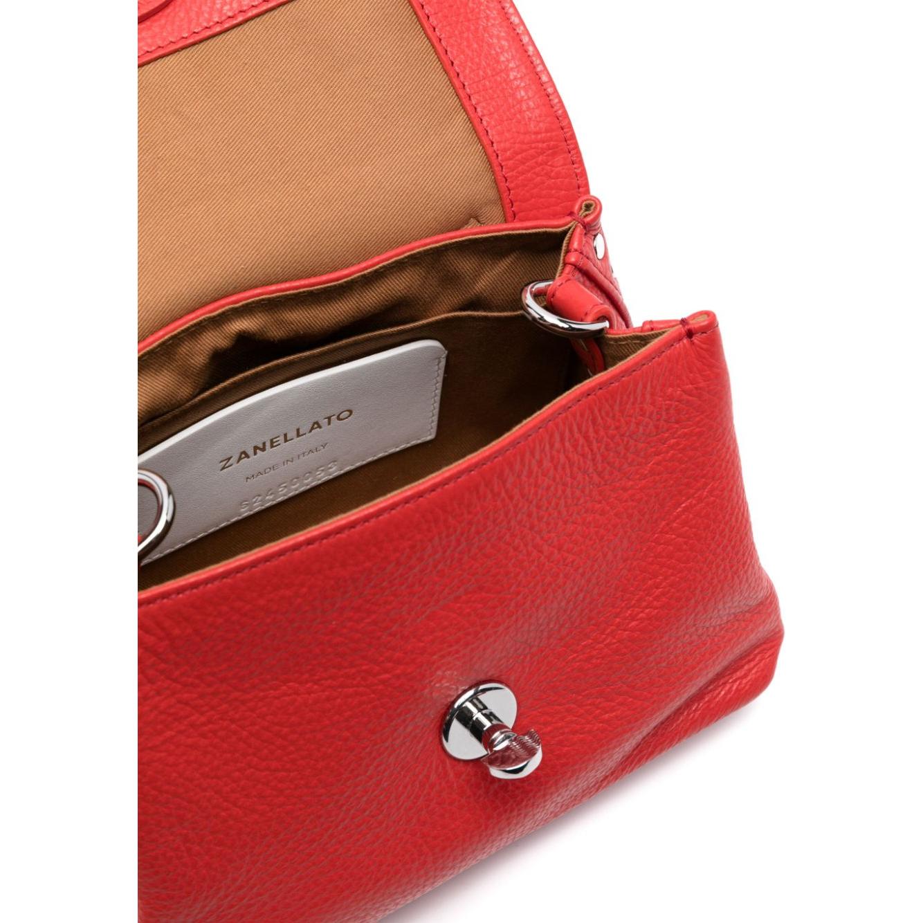 Zanellato Postino Centauro Tote Bag Red Handbag Zanellato