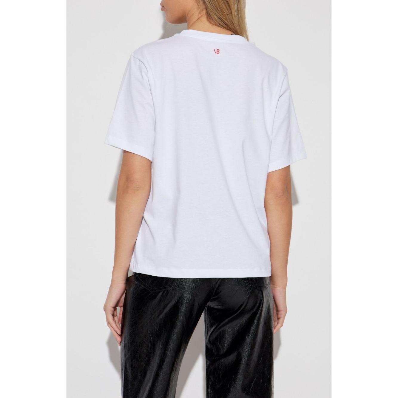 Victoria Beckham T-shirts and Polos White Topwear Victoria Beckham