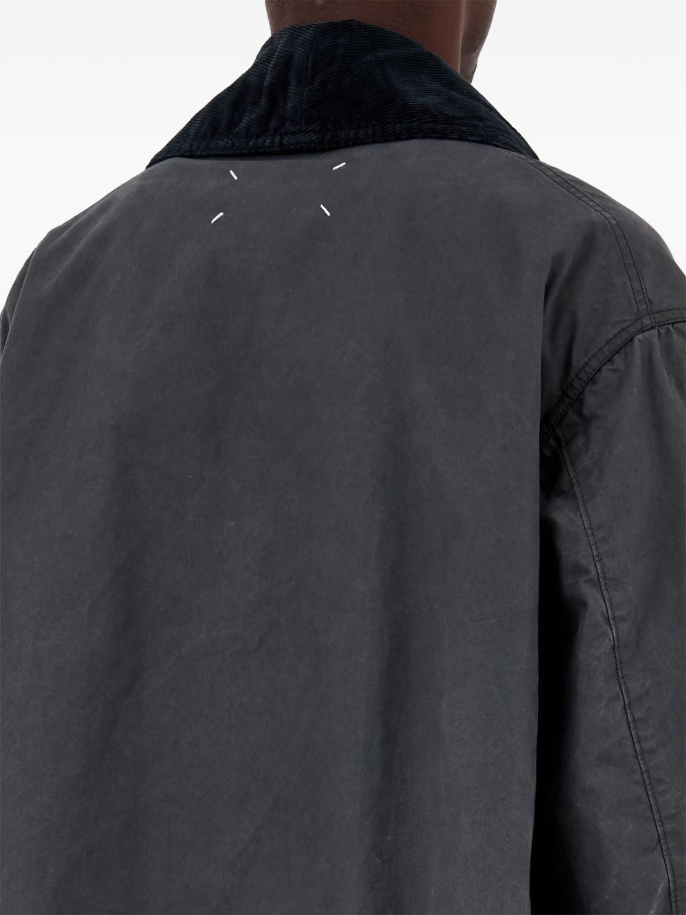 Maison Margiela Double Breasted Cotton Jacket Jackets Maison Margiela