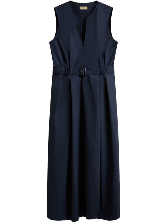 Woolrich Sleeveless dress in pure cotton poplin