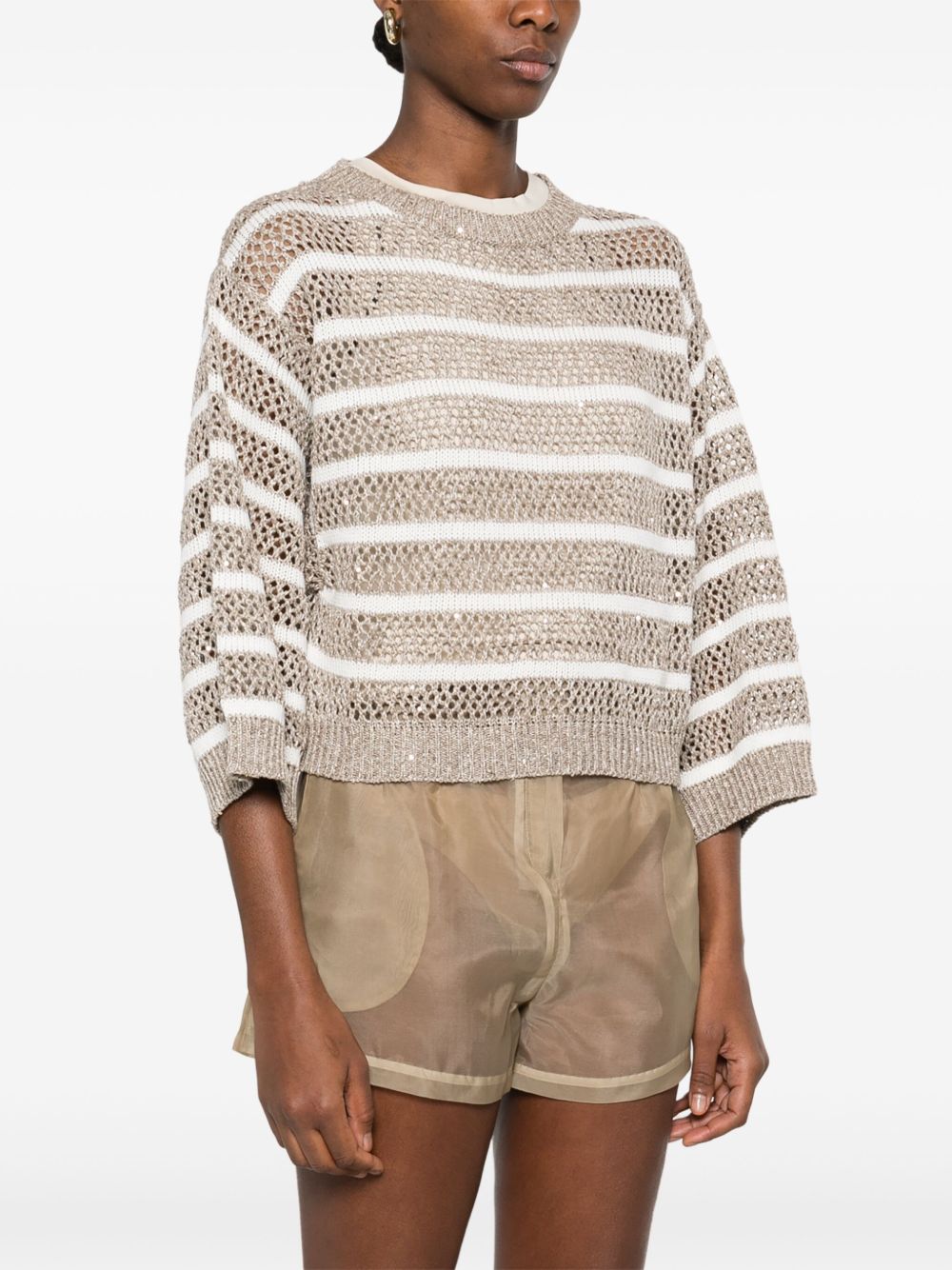 Brunello Cucinelli striped sweater