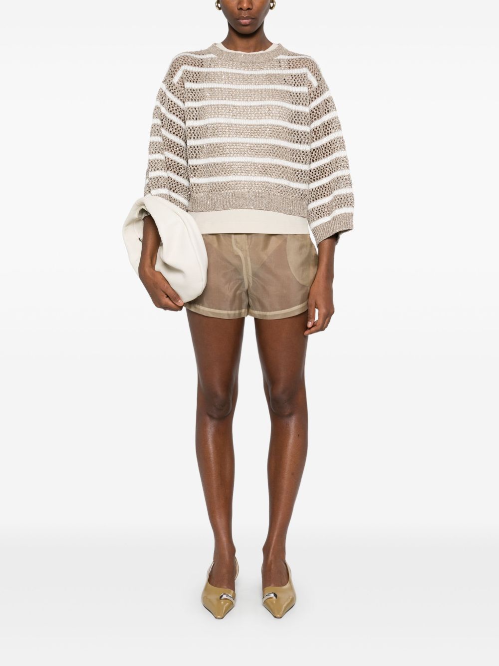 Brunello Cucinelli striped sweater