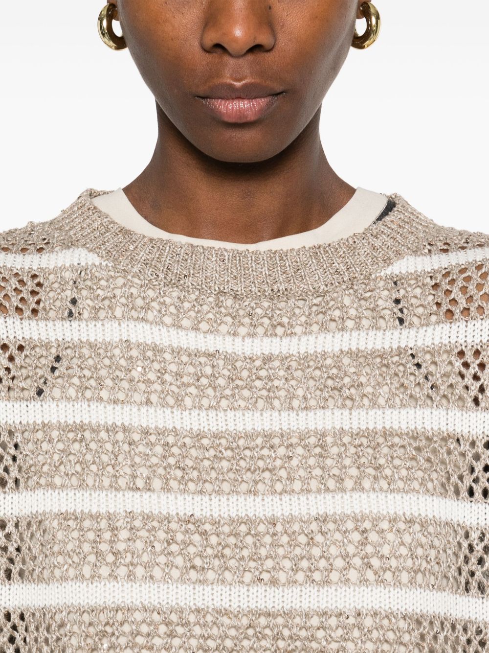 Brunello Cucinelli striped sweater