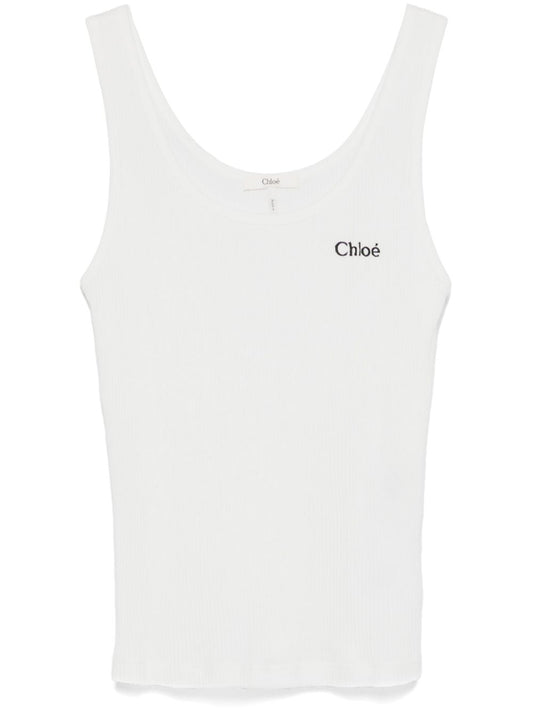 Chloè Jersey tank top Topwear Chloè