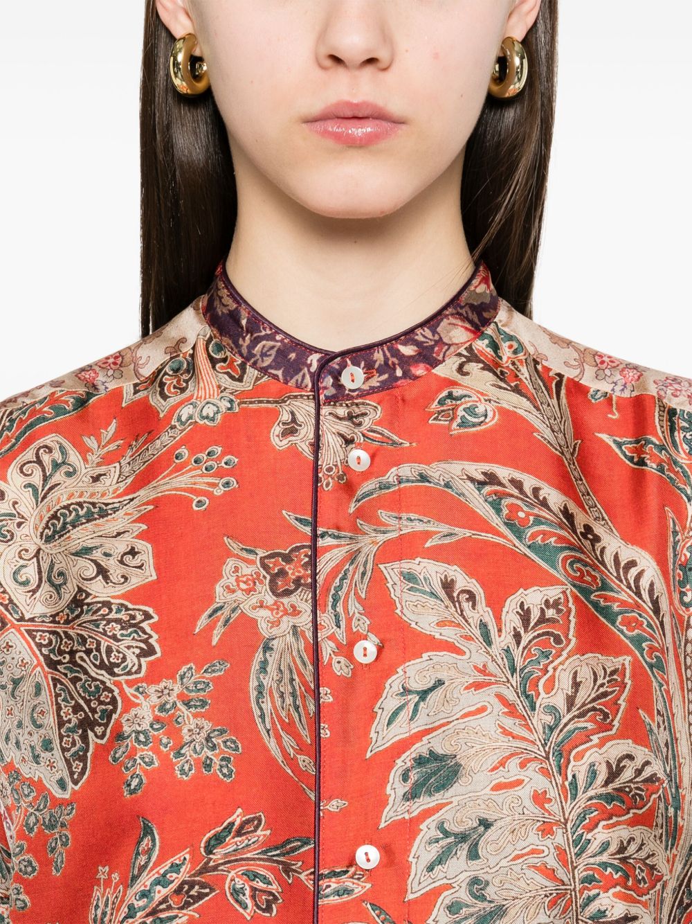 Pierre Louis Mascia Silk shirt