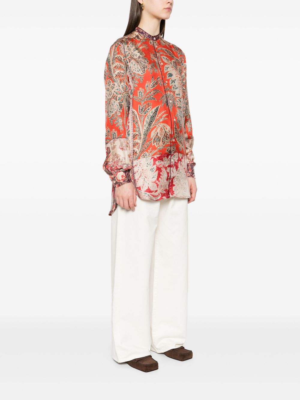 Pierre Louis Mascia Silk shirt