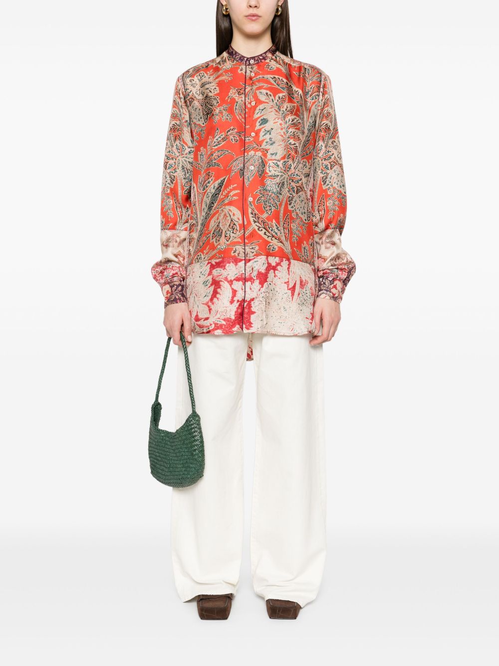 Pierre Louis Mascia Silk shirt