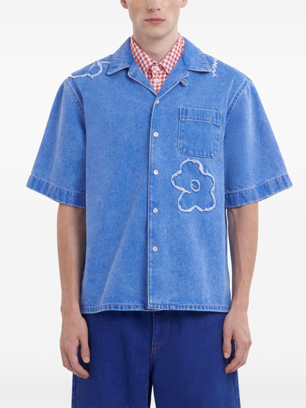 Marni Shirts Blue Shirts Marni