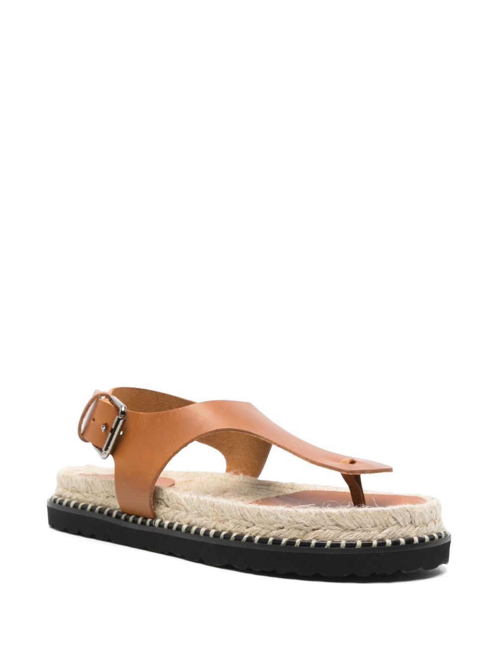 Castaner Sandals Leather Brown