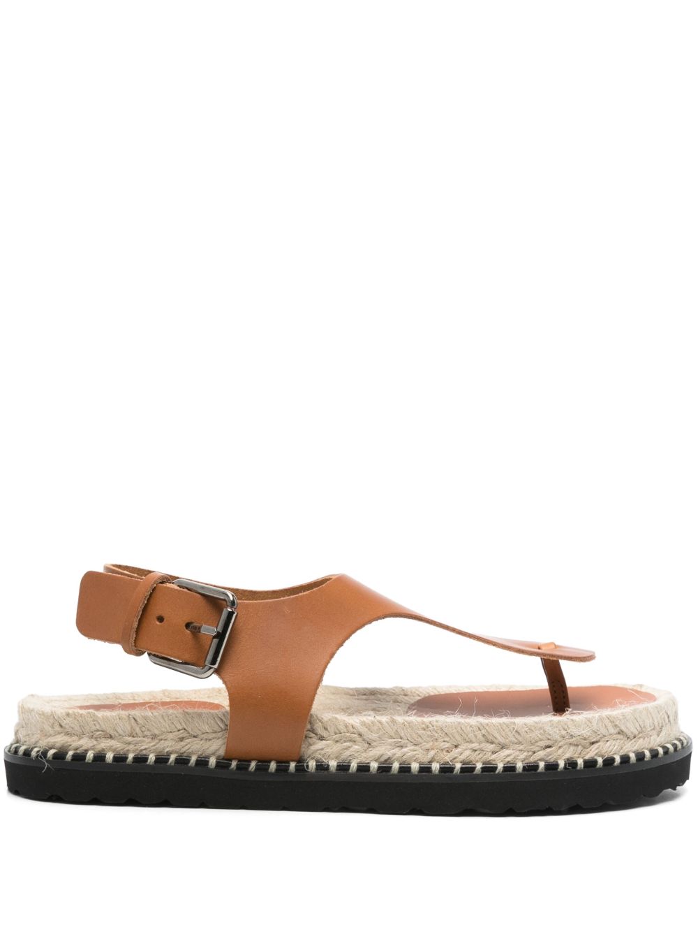 Castaner Sandals Leather Brown