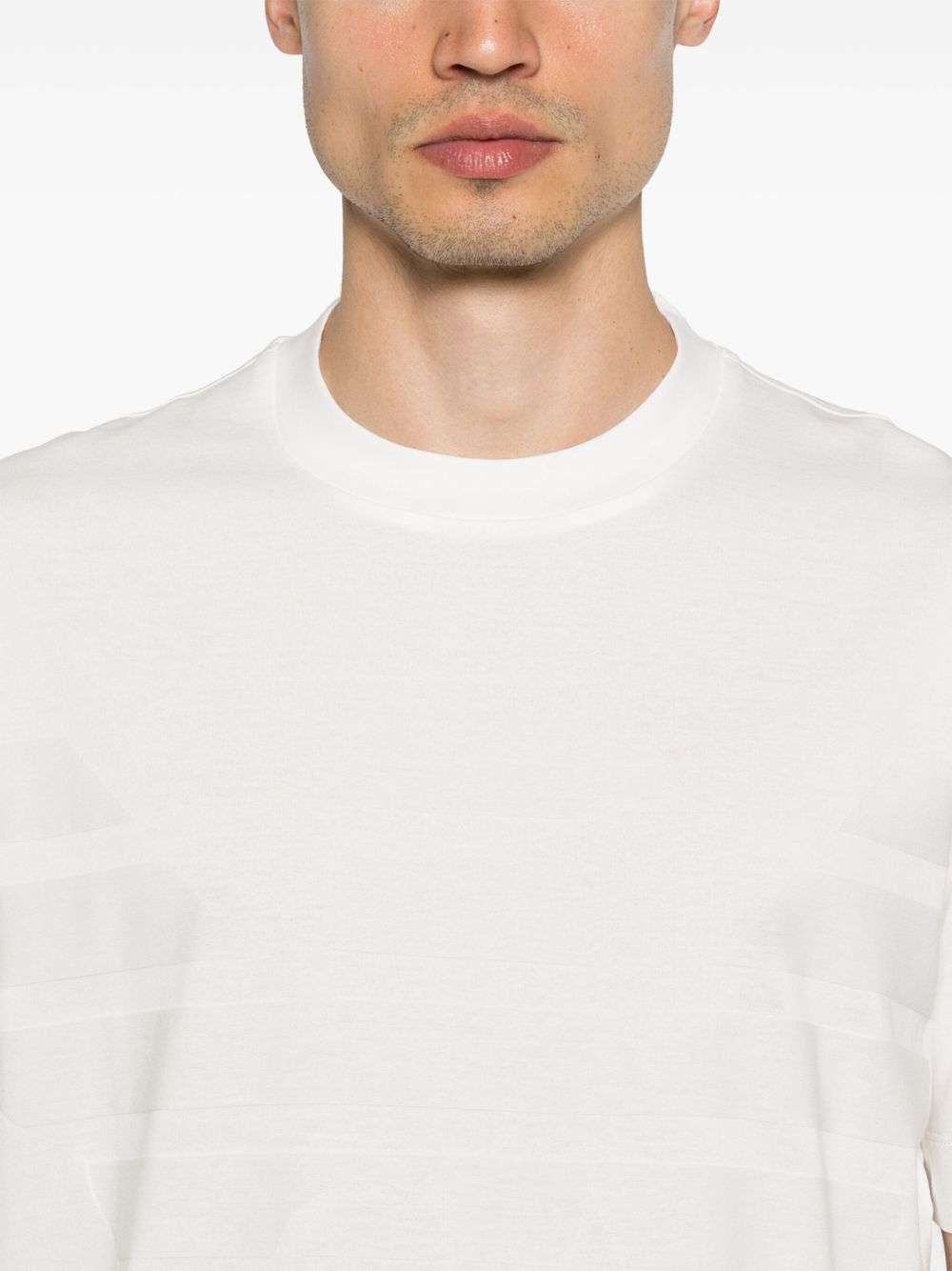 Emporio Armani T-shirts and Polos White Topwear Emporio Armani