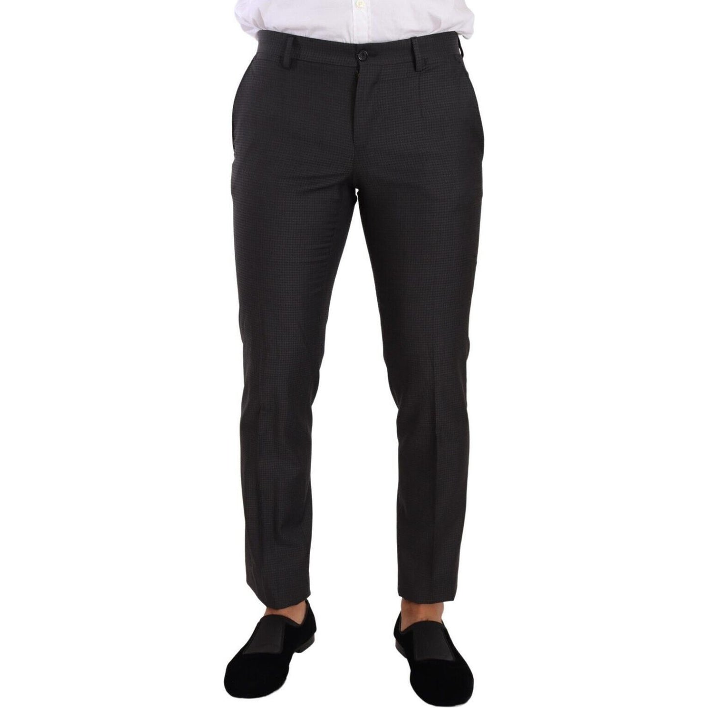 Dolce & Gabbana Black MARTINI Single Breasted 2 Piece Suit 1728,67345645728,Black,Clothing,Dolce & Gabbana,IT46 | S,Material: 100% Virgin Wool,Men,Men - Clothing,New with tags,Suits & Blazers - Clothing,Suits - Men - Clothing,Two-Piece Suits - Suits & Bla