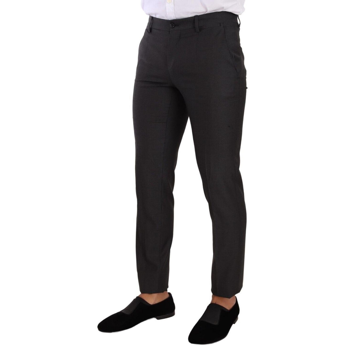 Dolce & Gabbana Black MARTINI Single Breasted 2 Piece Suit 1728,67345645728,Black,Clothing,Dolce & Gabbana,IT46 | S,Material: 100% Virgin Wool,Men,Men - Clothing,New with tags,Suits & Blazers - Clothing,Suits - Men - Clothing,Two-Piece Suits - Suits & Bla