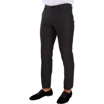 Dolce & Gabbana Black MARTINI Single Breasted 2 Piece Suit 1728,67345645728,Black,Clothing,Dolce & Gabbana,IT46 | S,Material: 100% Virgin Wool,Men,Men - Clothing,New with tags,Suits & Blazers - Clothing,Suits - Men - Clothing,Two-Piece Suits - Suits & Bla