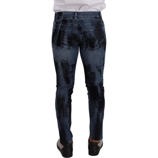 Dolce & Gabbana Italian Designer Skinny Slim Fit Jeans Dolce & Gabbana